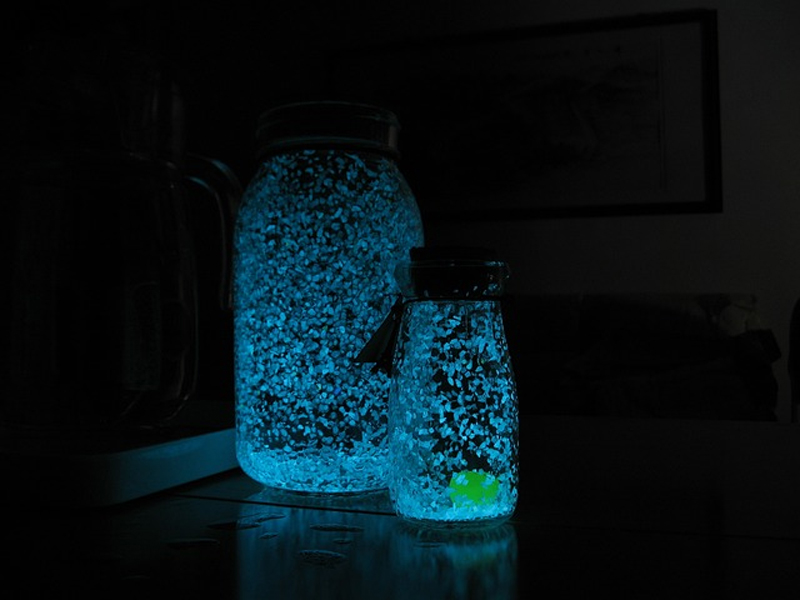 Glow in dark